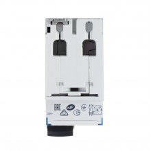 Автоматический выключатель дифференциального тока DX³ 6000, 10 кА, тип характеристики С, 1П+Н, 230 В~, 16 А, тип AС, 10 мА, 2 модуля, артикул 410993  Legrand