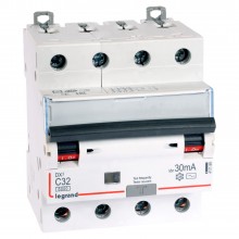 Автоматический выключатель дифференциального тока RX3 30мА 6А 1П+Н AC, артикул 419396  Legrand