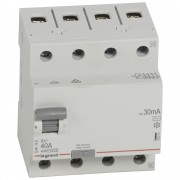 Выключатель дифференциального тока RX3 30мА 63А 4П AC, артикул 402064  Legrand