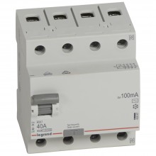 Выключатель дифференциального тока RX3 300мА 25А 4П AC, артикул 402070  Legrand
