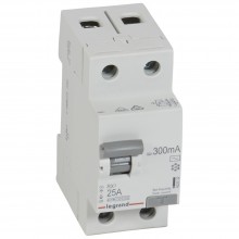 Выключатель дифференциального тока RX3 300мА 40А 2П AC, артикул 402033  Legrand