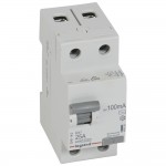 Выключатель дифференциального тока RX3 100мА 40А 2П AC, артикул 402029  Legrand