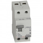 Выключатель дифференциального тока RX3 300мА 25А 2П AC, артикул 402032  Legrand