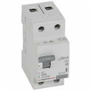 Выключатель дифференциального тока RX3 30мА 63А 2П A, артикул 402038  Legrand