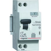 Выключатель дифференциального тока RX3 30мА 25А 2П AC, артикул 402024  Legrand