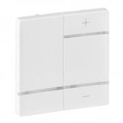 Valena LIFE MyHome Play Zigbee.Лицевая панель для светорегуляторарадиоприемника.Белая, артикул 754740