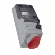 Комбинированный щиток - P17 Tempra Pro - с рейкой DIN - IP 44 - 380/415 В~ - 32 A - 3К+Н+З, артикул 056654