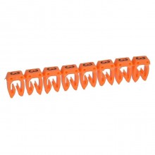 Маркер CAB 3 - для кабеля 0,15-0,5 мм² - цифра 3 - оранжевый, артикул 038103