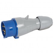 Вилка прямая - P17 Tempra Pro - IP 44 - 200/250 В~ - 16 A - 3К+Н+З, артикул 555126