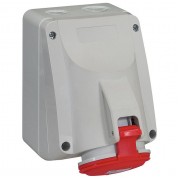 Розетка накладная - P17 Tempra Pro - IP 44 - 380/415 В~ - 32 A - 3К+З, артикул 555258