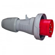 Вилка прямая - P17 Tempra Pro - IP 66/67 - 200/250 В~ - 32 A - 3К+З, артикул 555435