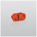 Batibox Коробка монтажная повышенной прочности 2-ная, диаметр 67 мм, глубина 40мм, оранжевая, артикул 080102