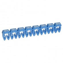 Маркер CAB 3 - для кабеля 1,5-2,5 мм² - цифра 6 - синий, артикул 038226