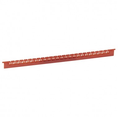 Маркер Memocab - международная кодировка цветов - ширина 2,3 мм - цифра 2 - красный, артикул 037810