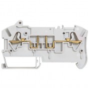 Клемма с размыкателем Legrand Viking 3 2,5мм², серый, артикул 037280