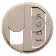 Накладка на розетку информационную Legrand CELIANE, слоновая кость, артикул 066237