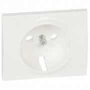 Накладка на розетку Legrand GALEA LIFE, с заземлением, белый, артикул 777020