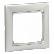 Рамка 1 пост Legrand VALENA DIY, алюминий, 694330