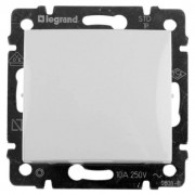 Выключатель 1-клавишный трехполюсный Legrand VALENA CLASSIC, скрытый монтаж, белый, артикул 774403