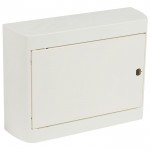Распределительный шкаф Legrand Nedbox, 12 мод., IP40, навесной, пластик, дверь, с клеммами, артикул 601256