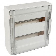 Распределительный шкаф Legrand XL³, 36 мод., IP40, навесной, пластик, прозрачная дверь, с клеммами, артикул 401657