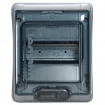 Распределительный шкаф Legrand Plexo³, 6 мод., IP65, навесной, пластик, дверь, с клеммами, артикул 601976