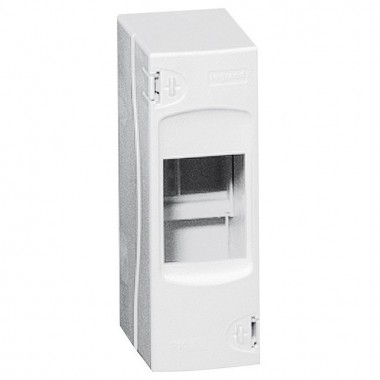 Распределительный шкаф Legrand Mini S, 2 мод., IP30, навесной, пластик, дверь, артикул 001302