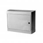 Распределительный шкаф Legrand Nedbox, 12 мод., IP40, навесной, пластик, белая дверь, с клеммами, артикул 601236