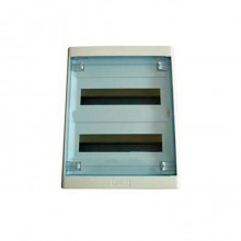 Распределительный шкаф Legrand Nedbox, 24 мод., IP40, навесной, пластик, прозрачная дверь, с клеммами, артикул 601247