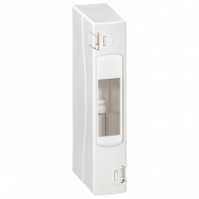 Распределительный шкаф Legrand Mini S, 1 мод., IP30, навесной, пластик, дверь, артикул 001301