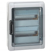 Распределительный шкаф Legrand Plexo³, 12 мод., IP65, навесной, пластик, дверь, с клеммами, артикул 601982