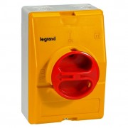 Рубильник Legrand 25А 4P, фронтальное исполнение, артикул 022183