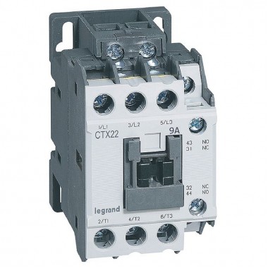 Контактор Legrand CTX³ 3P 9А 690/230В AC 4кВт, артикул 416086