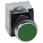 Кнопка Legrand Osmoz 22.3 мм, 230В, IP66, Зеленый, артикул 023759