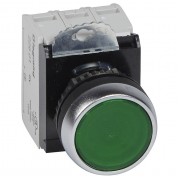 Кнопка Legrand Osmoz 22.3 мм, 230В, IP66, Зеленый, артикул 023759