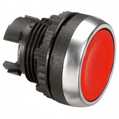 Головка кнопки Legrand Osmoz 22.3 мм, IP66, Красный, артикул 023841