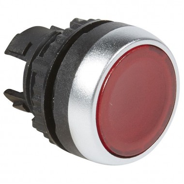 Головка кнопки Legrand Osmoz 22.3 мм, IP66, Красный, артикул 024001