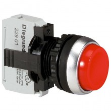 Кнопка Legrand Osmoz 22 мм, IP66, Красный, артикул 023715