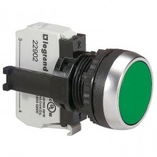 Кнопка Legrand Osmoz 22.3 мм, 500В, IP66, Зеленый, артикул 023702