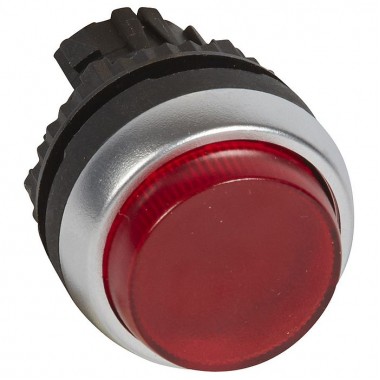 Головка кнопки Legrand Osmoz 22.3 мм, IP66, Красный, артикул 024011