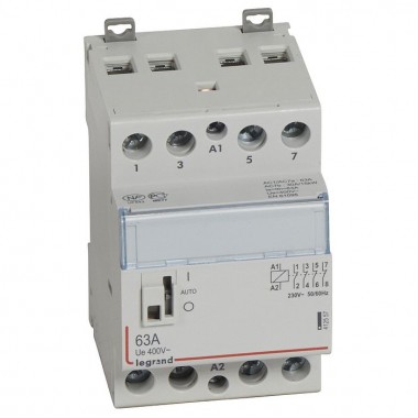 Модульный контактор Legrand CX³ 4P 63А 400/230В AC, артикул 412557