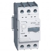 Силовой автомат для защиты двигателя Legrand MPX³ 1А 3P, термомагнитный расцепитель, артикул 417304