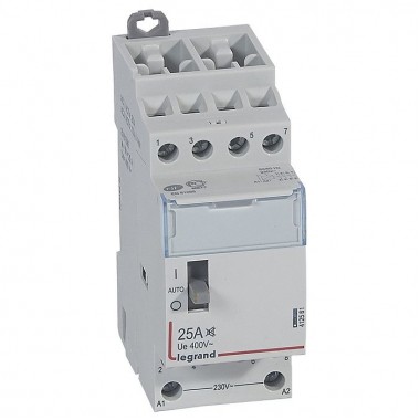 Модульный контактор Legrand CX³ 4P 25А 400/230В AC, артикул 412561