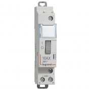 Импульсное реле - 1П - 16 А - 250 В~ - цепь управления 230 В - 1 Н.О. - 1 модуль, артикул 412408