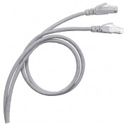 Коммутационный шнур RJ 45 - категория 5е - F/UTP - PVC - экранированный - 2 м, артикул 051641