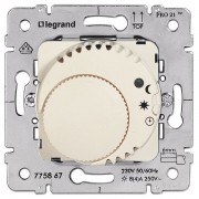 Термостат комнатный Legrand GALEA LIFE, белый, артикул 775867