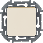 Выключатель одноклавишный - INSPIRIA - 10 AX - 250 В~ - слоновая кость, 673601