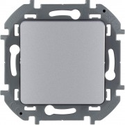 Переключатель промежуточный - винтовые клеммы - INSPIRIA - 10 AX - 250 В~ - алюминий, 673682