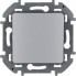 Переключатель без фиксации (кнопка) с Н.О./Н.З. контактом - INSPIRIA - 6 A - 250 В~ - алюминий, 673692