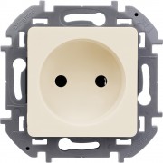 Розетка 2К - 16 А - 250 В~ - INSPIRIA - слоновая кость, 673711